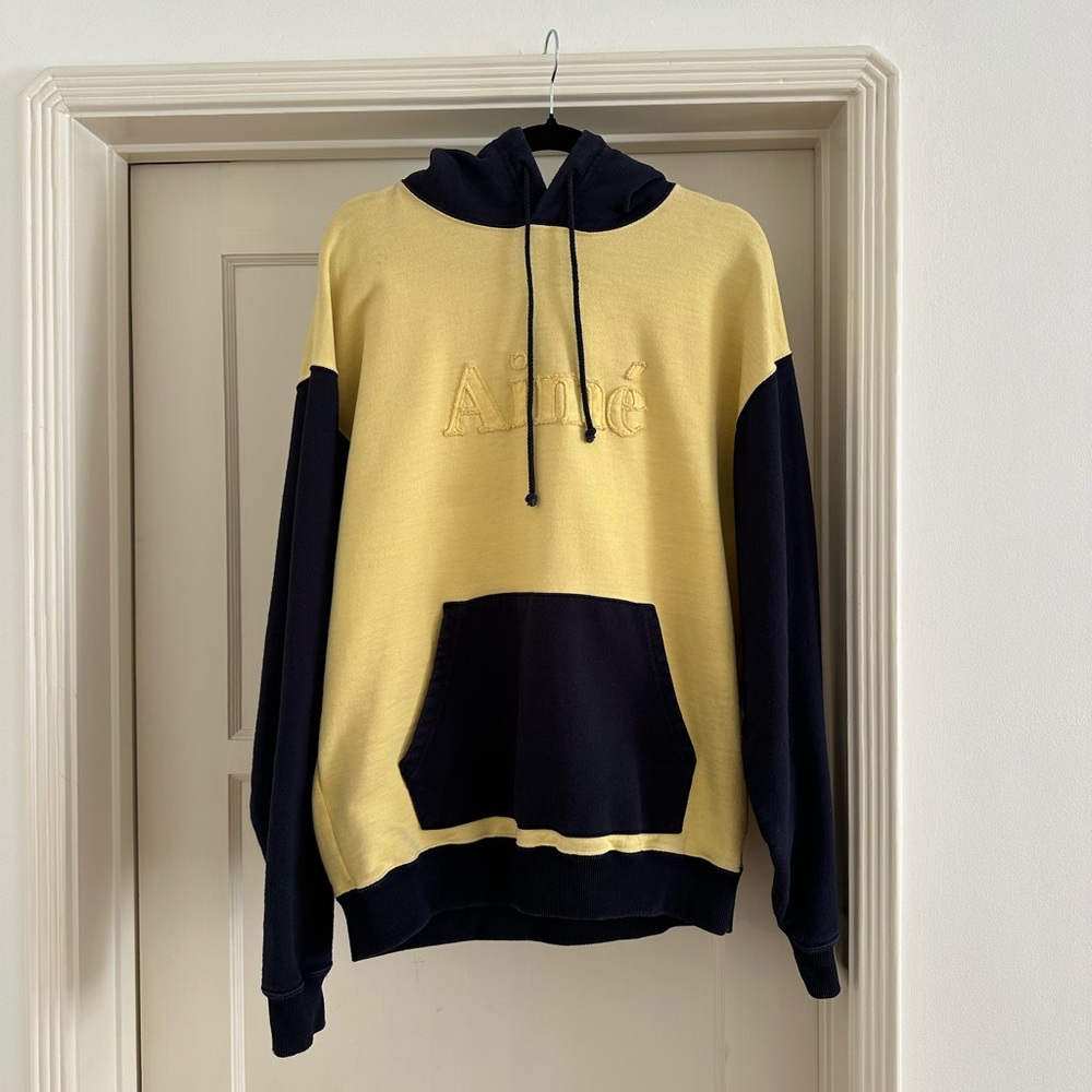 Amié Leon Dore Washed Two-Tone Hoodie